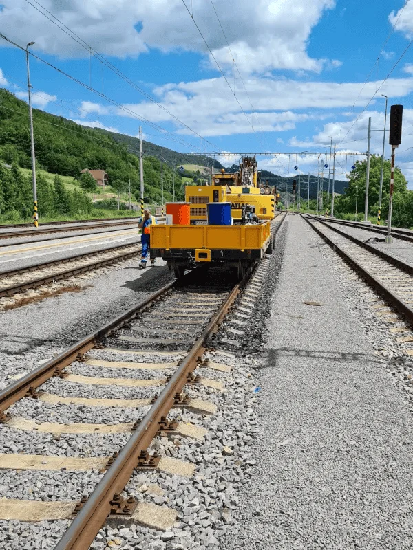Opravy železničnej infraštruktúry